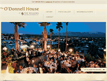 Tablet Screenshot of odonnellhouse.com